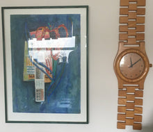 Load image into Gallery viewer, Linked Oak Wall Watch
